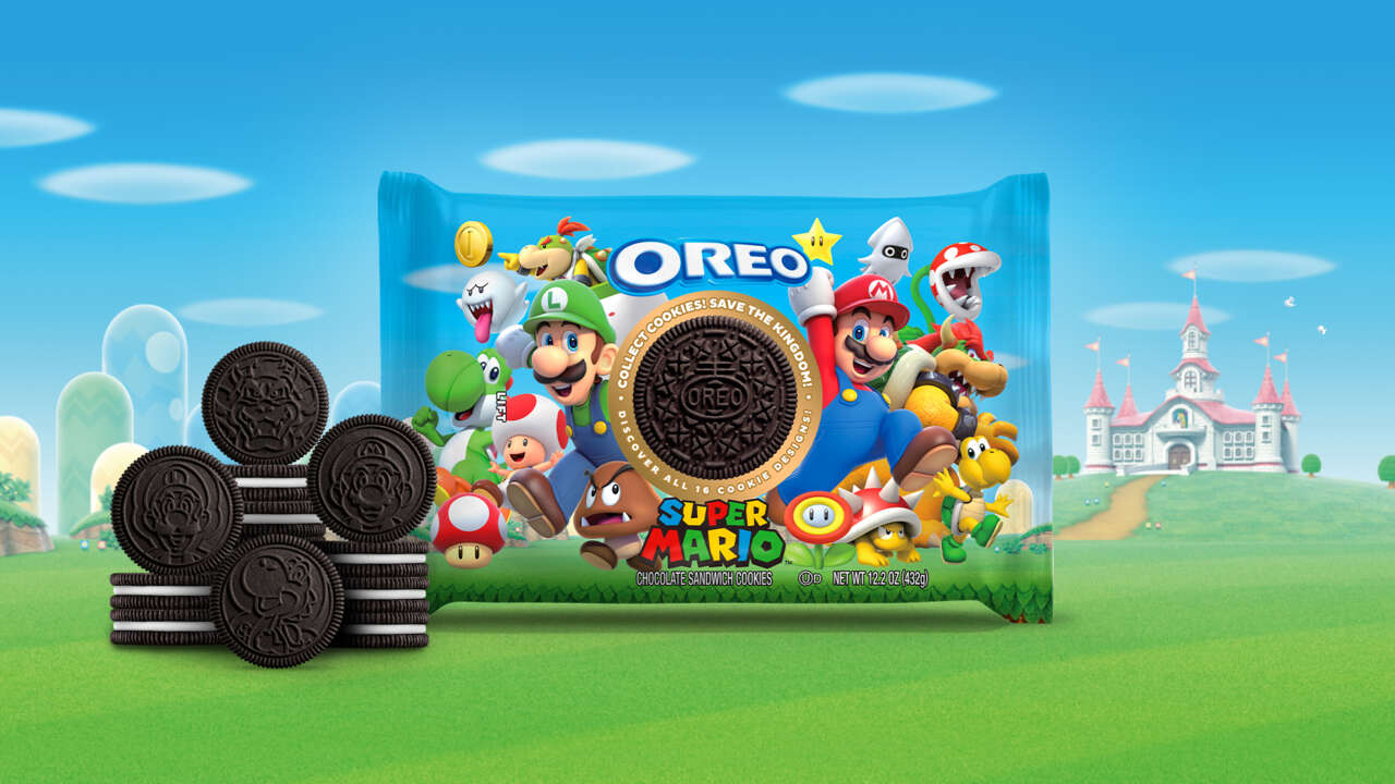 Gracias, Mario, pero nuestra princesa no está en este paquete de Oreos