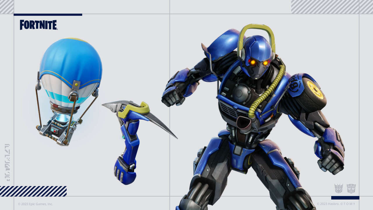 El Fortnite Battle Bus ahora es un transformador