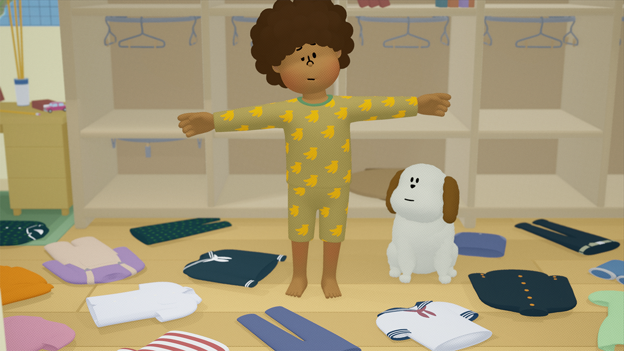 To a T es un nuevo juego del creador de Katamari Damacy protagonizado por un personaje atrapado en una pose T