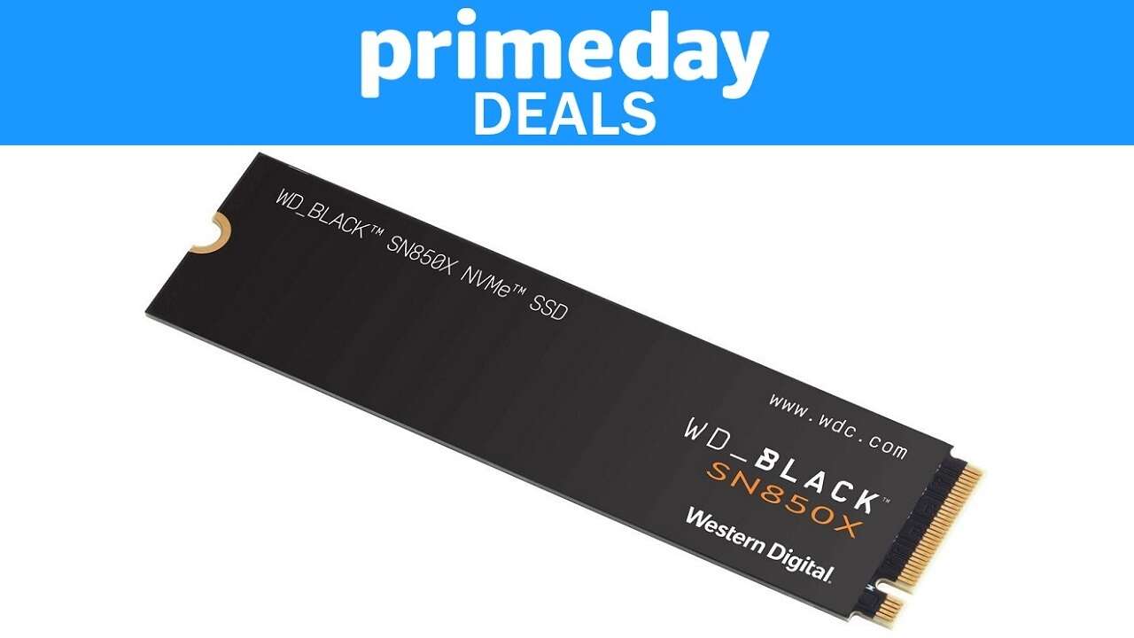 Gran descuento en SSD WD Black superrápido de 1 TB para Prime Day, compatible con PS5