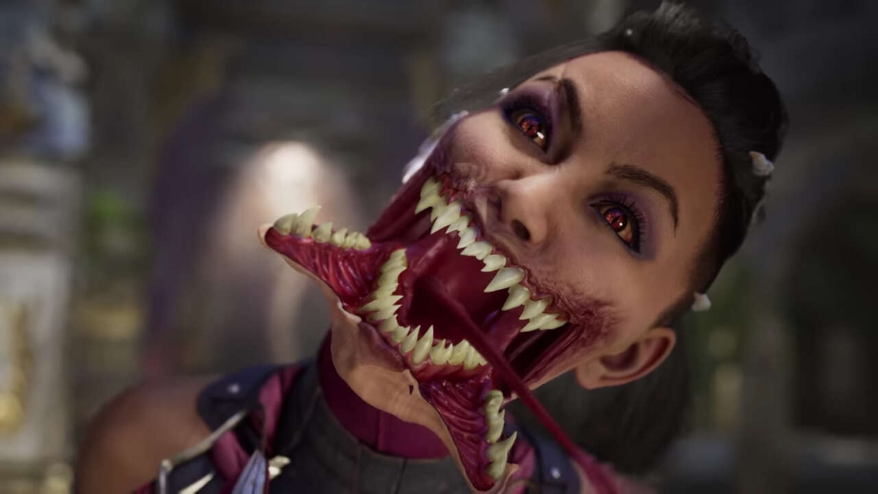No te preocupes, Mileena tiene demasiados dientes en Mortal Kombat 1