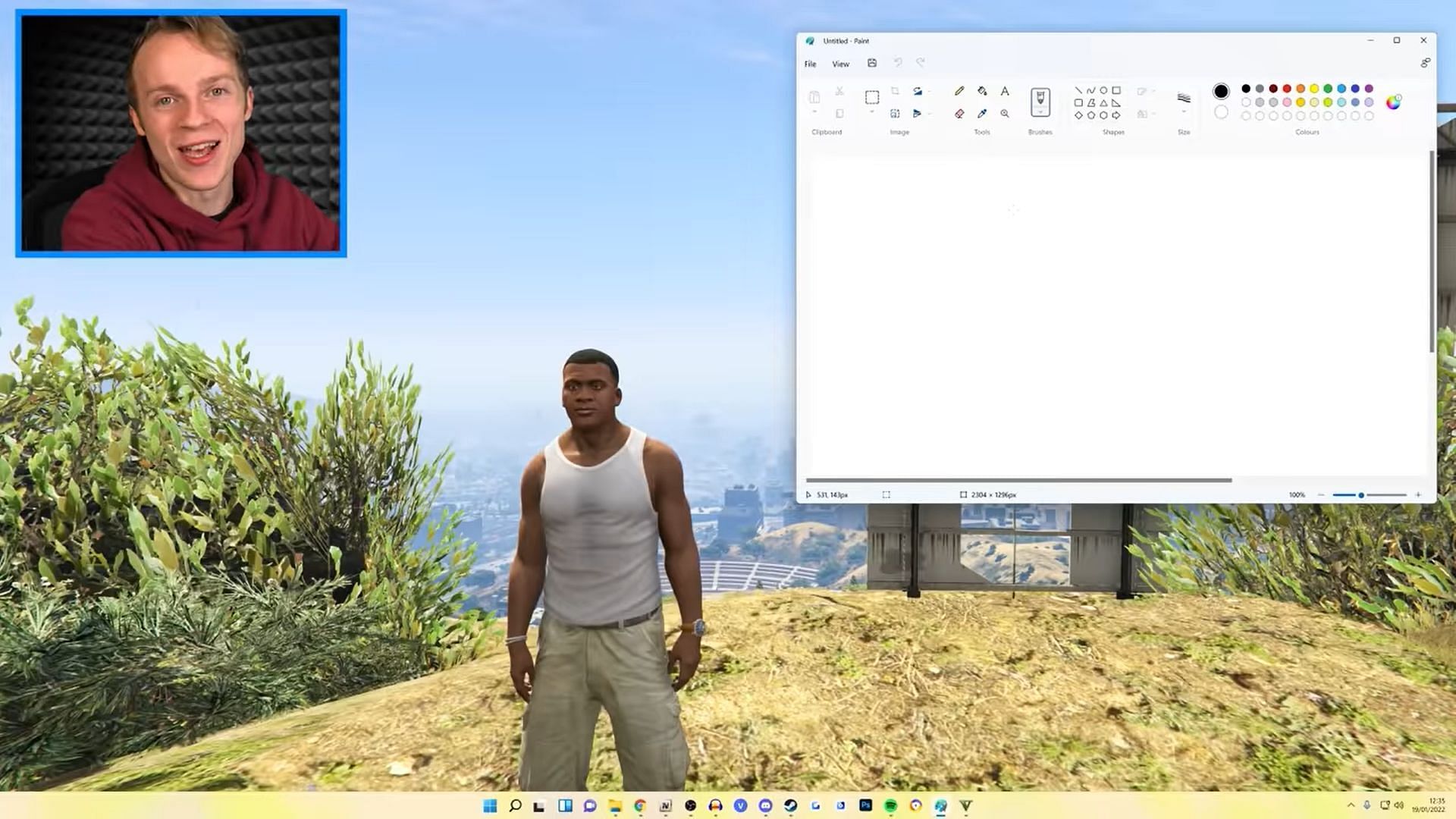 El streamer de GTA 5 atrae a los espectadores dibujando cosas que se vuelven reales en el juego usando mods