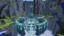 Dominio de Zora, construido en Minecraft. Captura de pantalla a través de Grazzy