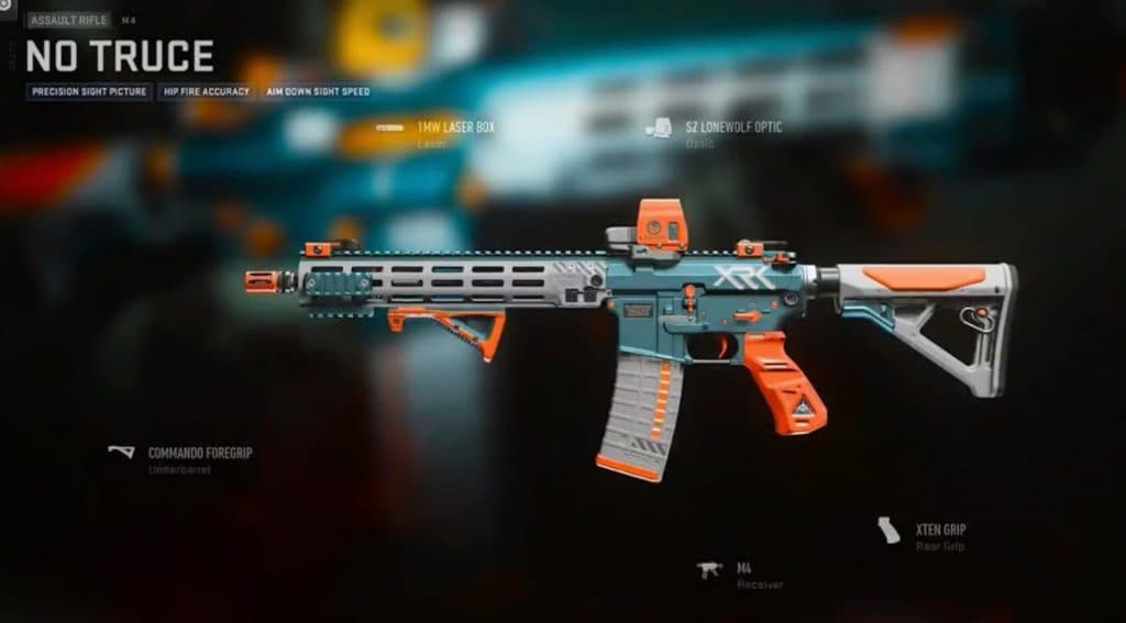 Plano de arma sin rastro en Warzone 2