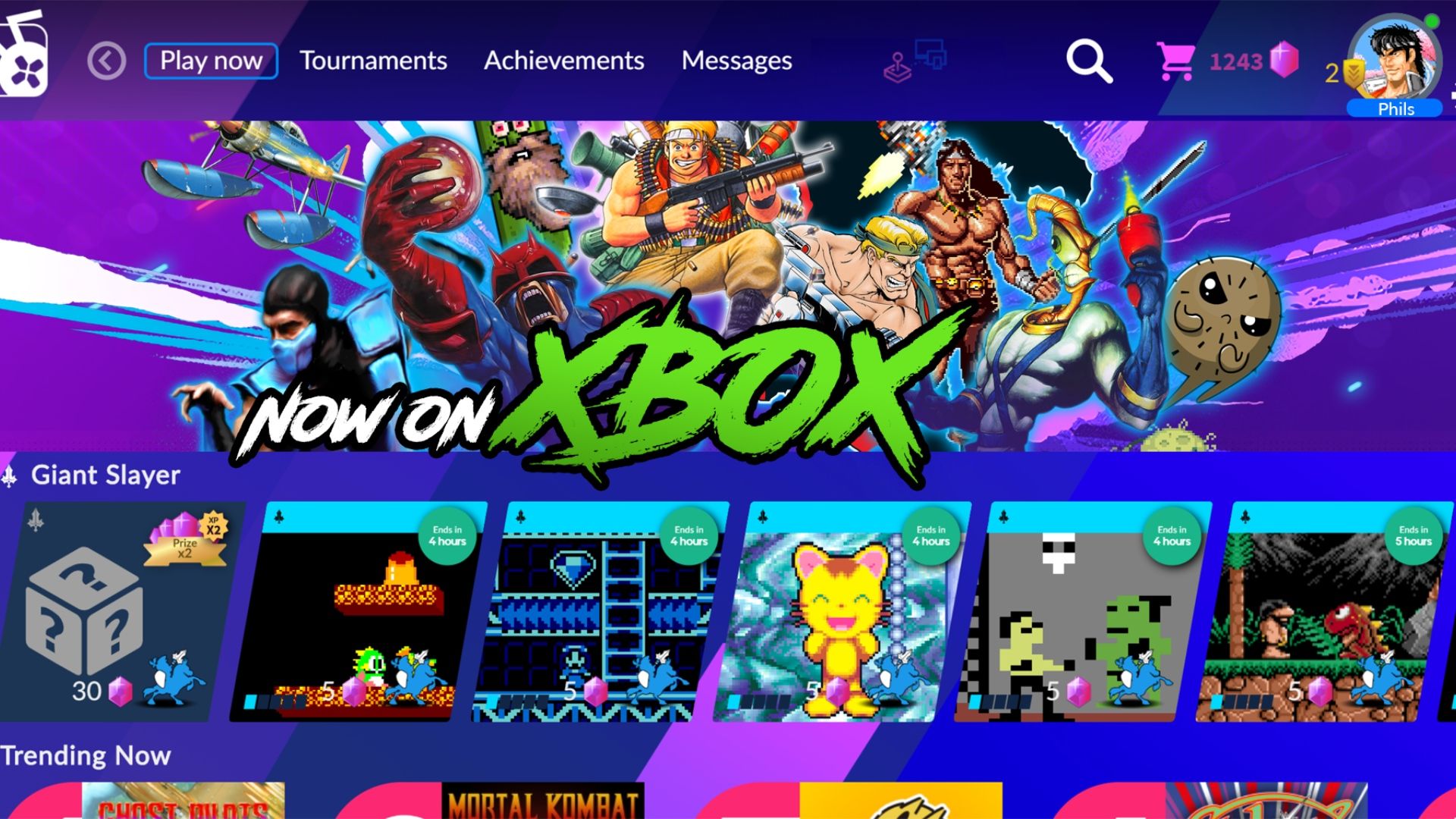 Juega tus juegos de arcade favoritos hoy con Antstream Arcade en Xbox