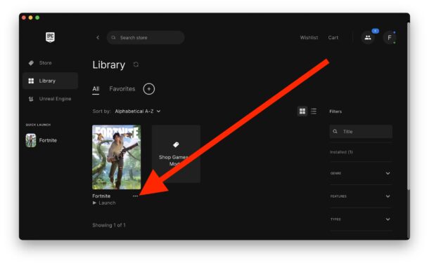 Cómo desinstalar Fortnite en Mac
