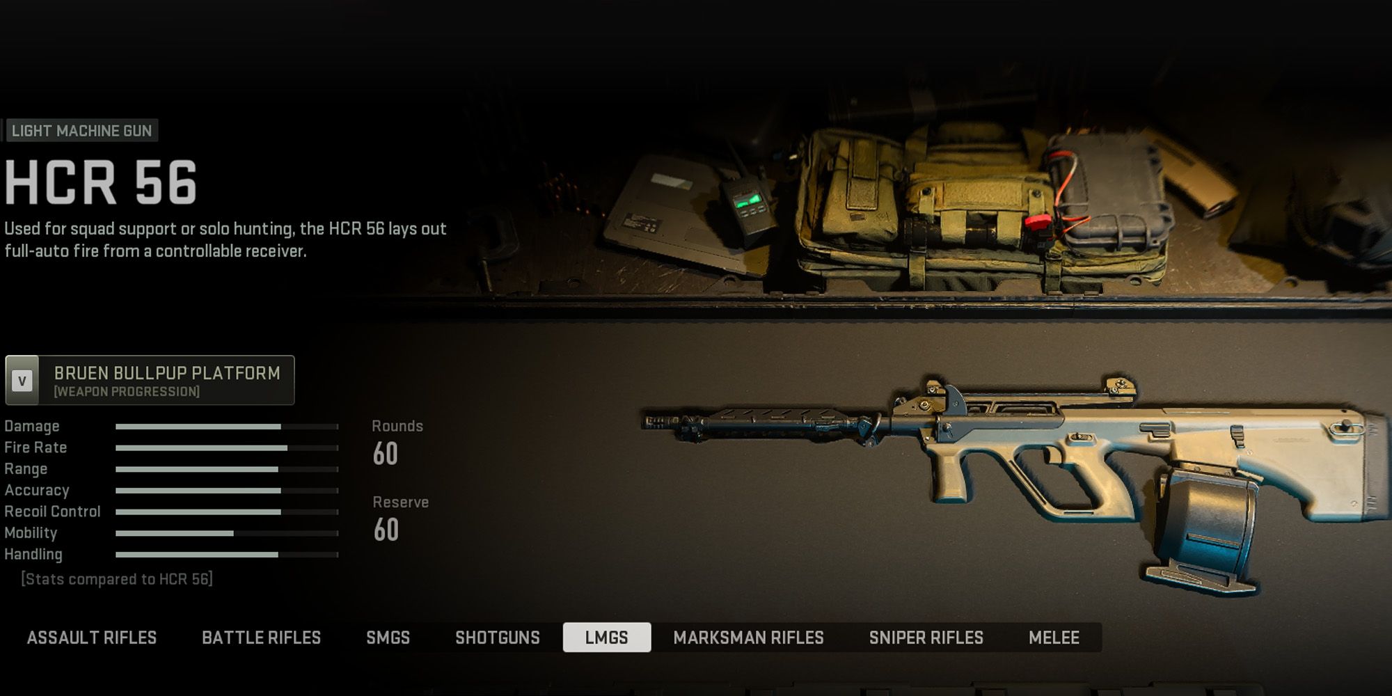 HCR 56 Call of Duty Modern Warfare 2 COD MW2 captura de pantalla