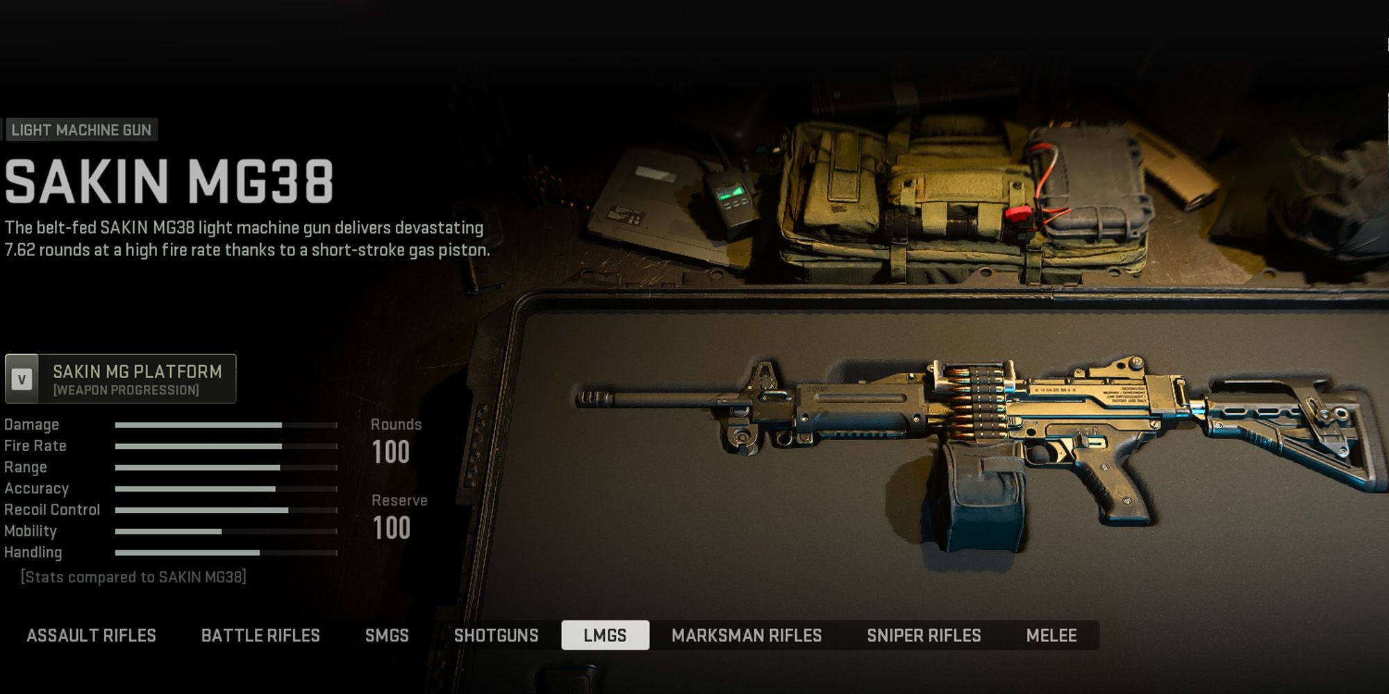 SAKIN MG38 Call of Duty Modern Warfare 2 COD MW2 captura de pantalla