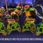 Primera Xbox con aroma a pizza y TMNT: controlador de Mutant Mayhem Primera Xbox con aroma a pizza y TMNT: controlador de Mutant Mayhem