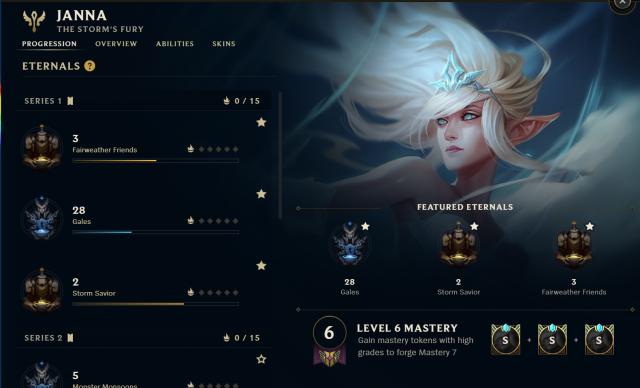 Maestrías League of Legends