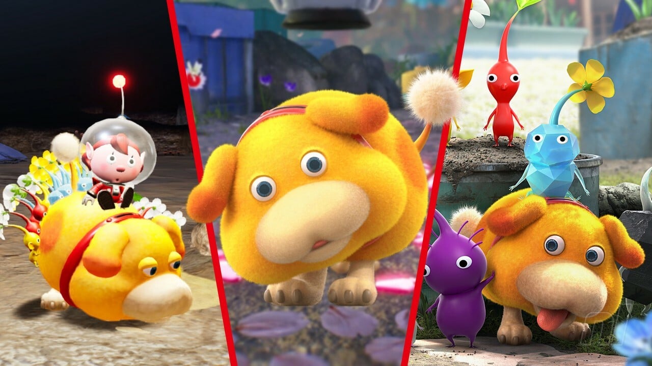 Oatchi es la estrella de Pikmin 4 y merece quedarse para siempre