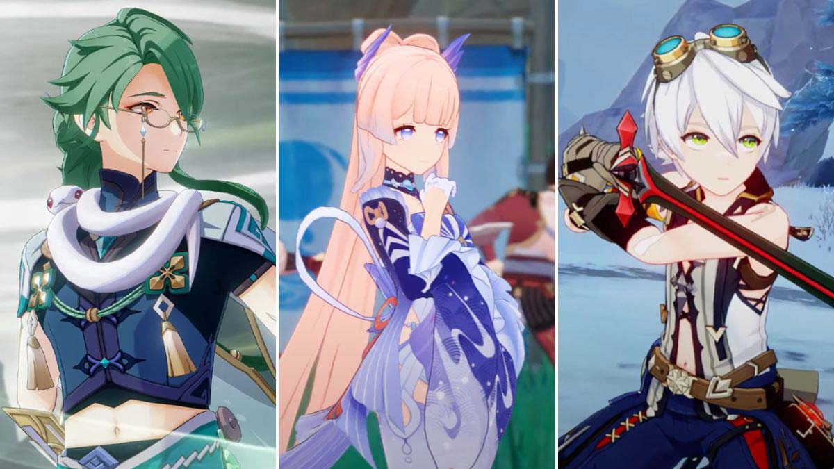 ¿Quiénes son los mejores sanadores en Genshin Impact?