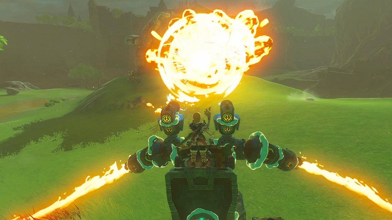 Cómo construir un Mecha en The Legend of Zelda: Tears of the Kingdom