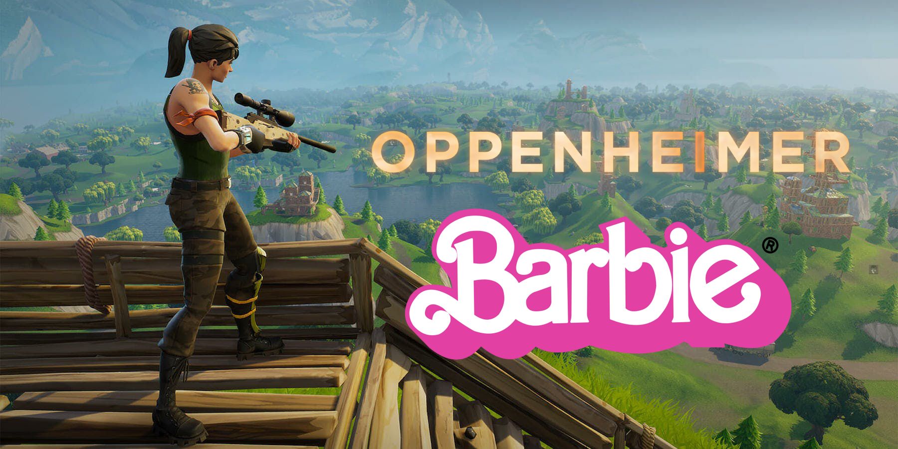 Fortnite Island Code es Epic Barbenheimer Crossover