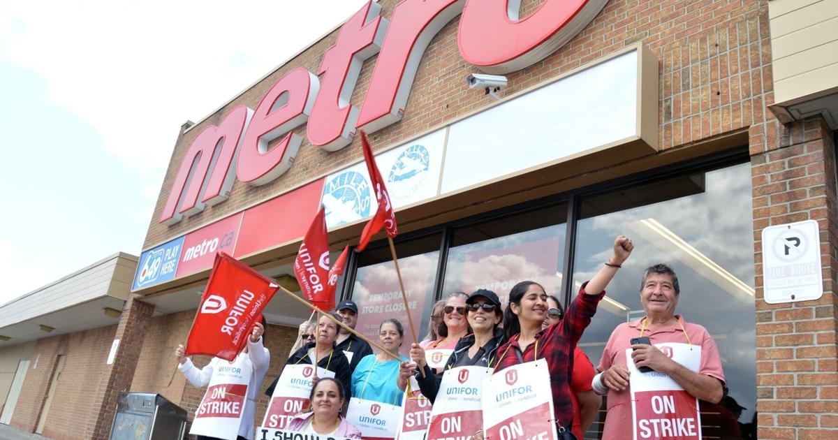 Metro Ontario decepcionado por la huelga de supermercados en GTA