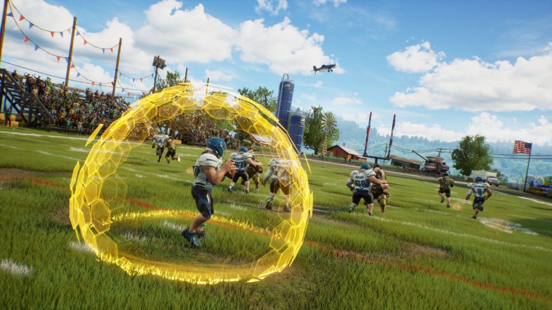 Práctico con Wild Card Football, un juego de campo que se inspira en Mario Kart