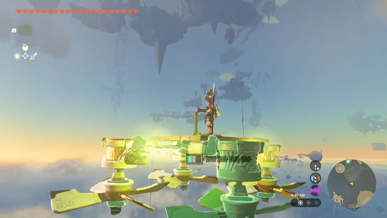 Tears of the Kingdom Builder Behind the Infinite Helicopter revela sus secretos
