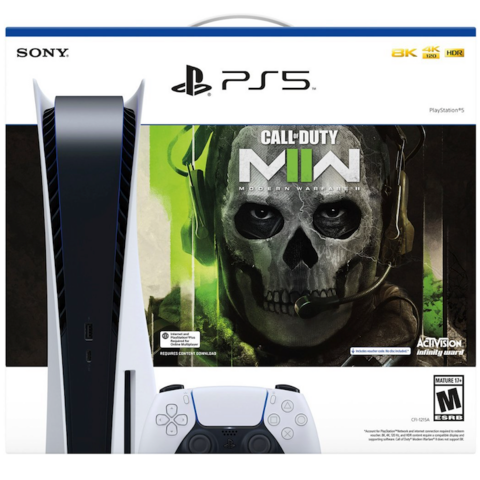 El paquete de PS5 con Call of Duty: Modern Warfare II