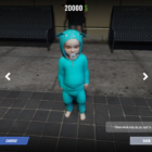 Increíble transformación de GTA 5 en un mundo de pesadilla de Los Sims: ¡Llevo a mi bebé adoptivo que grita a trabajar en un matadero! Creo Gaming