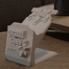 Soporte Dualshock Gta v para impresora 3D para descargar en Cults Creo Gaming