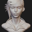 Descargue e imprima en 3D el modelo STL de League of Legends Vi en Cults Creo Gaming