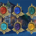 Descargue los archivos STL completos para imprimir en 3D Mondstadt en Genshin Impact Creo Gaming