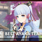 La mejor composición de equipo para Kamisato Ayaka en Genshin Impact. Creo Gaming