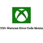 ¿Error de código de Warzone Montano en Xbox? Creo Gaming