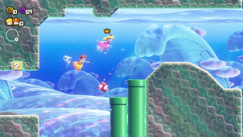 Super Mario Bros.  Preguntarse