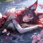 Ahri en el agua: League of Legends Live Wallpaper Creo Gaming