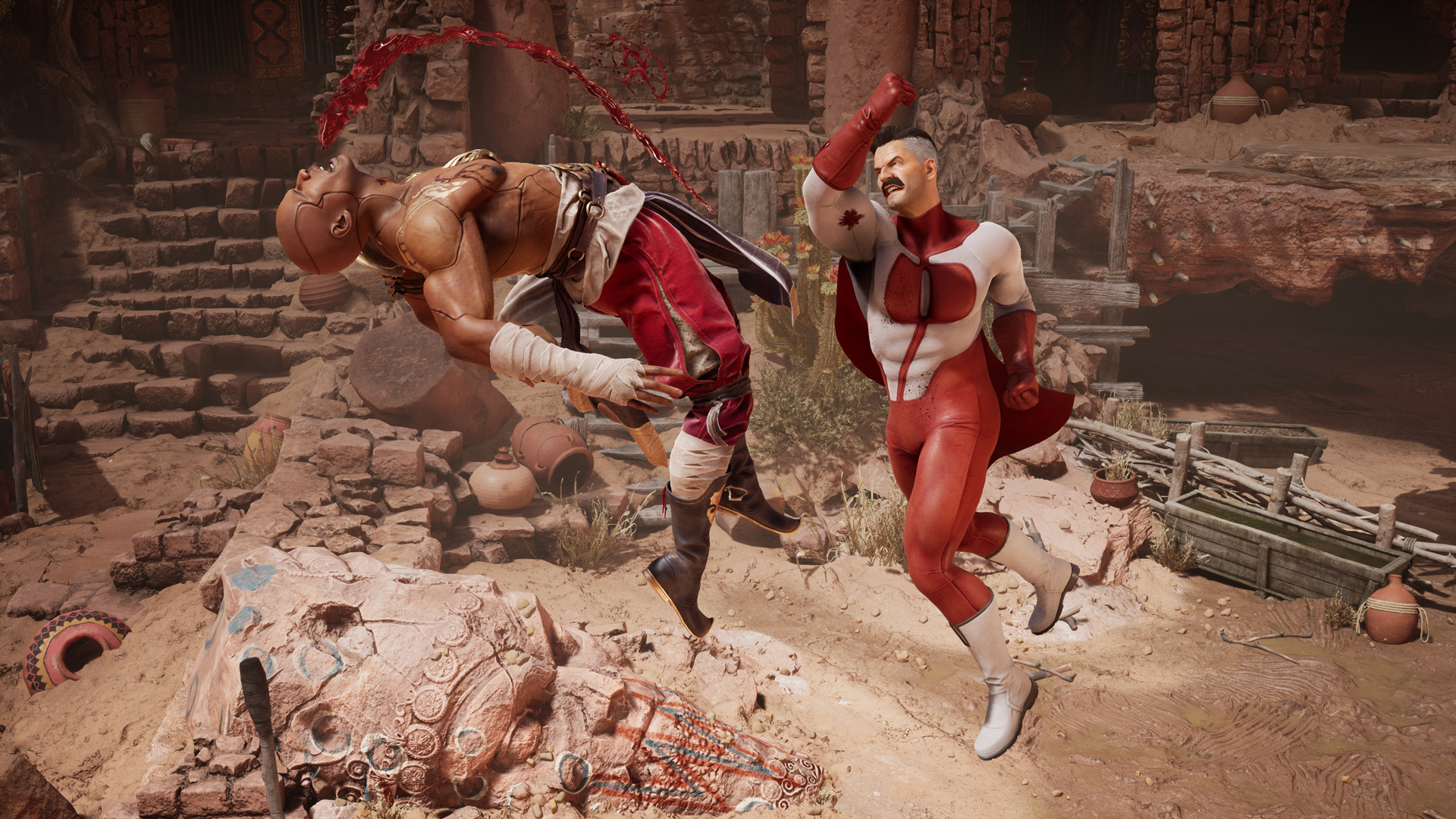 Captura de pantalla de Mortal Kombat 1 Omni-Man