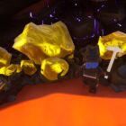 Cómo encontrar y cortar ámbar en bruto en el juego Lego Fortnite Creo Gaming