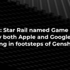 Honkai: Star Rail elegido Juego del Año por Apple y Google, después de Genshin Impact Creo Gaming