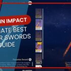 Las mejores espadas de 4 estrellas en Genshin Impact Creo Gaming