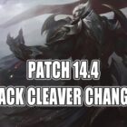 Actualizaciones de Black Sword en el parche 14.4 de League of Legends Creo Gaming