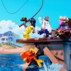 Cómo hacer una caña de pescar LEGO Fortnite Creo Gaming