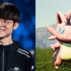 Faker lleva LoL a Palworld y se convierte en Ryze con compañeros de equipo T1 Creo Gaming