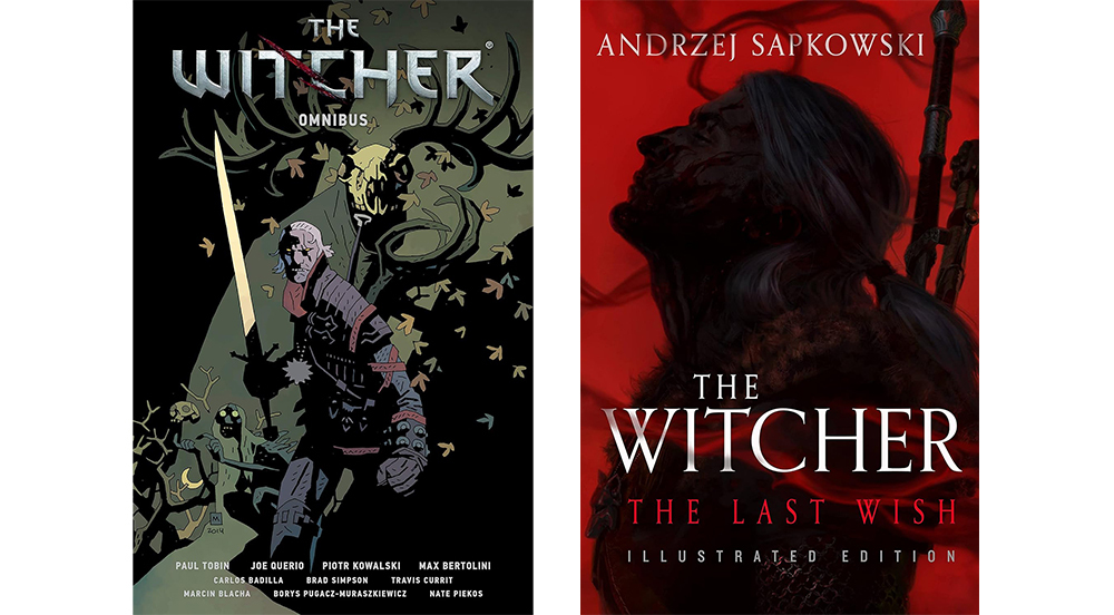 El ómnibus de novelas gráficas de The Witcher vol. 1 y The Witcher: El último deseo (Libro uno) Edición ilustrada
