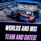 Chengdu acoge el MSI 2024, Londres para el Mundial. ¿Qué equipos participan? Creo Gaming
