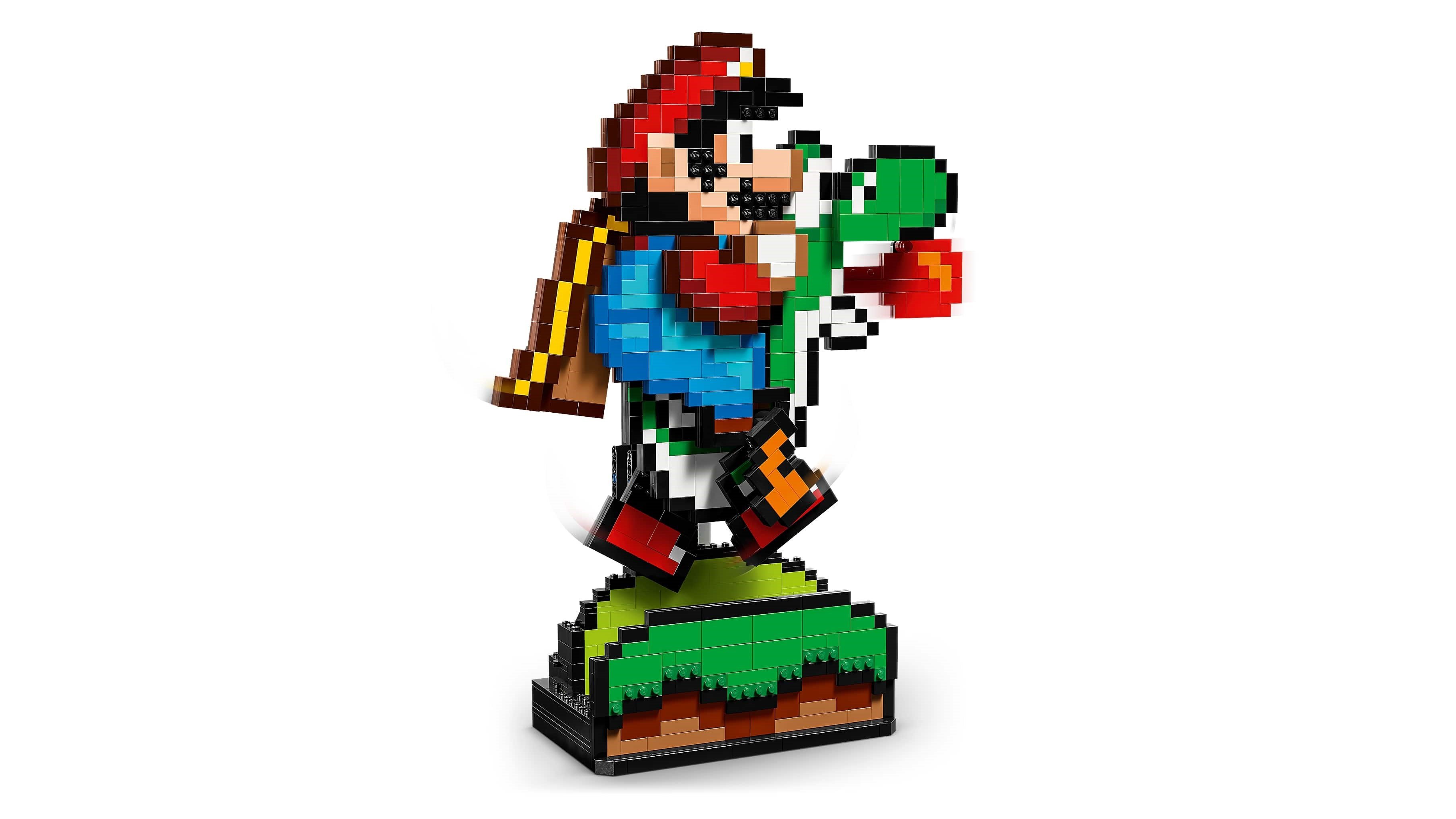 Super Mario World Mario y Yoshi Lego