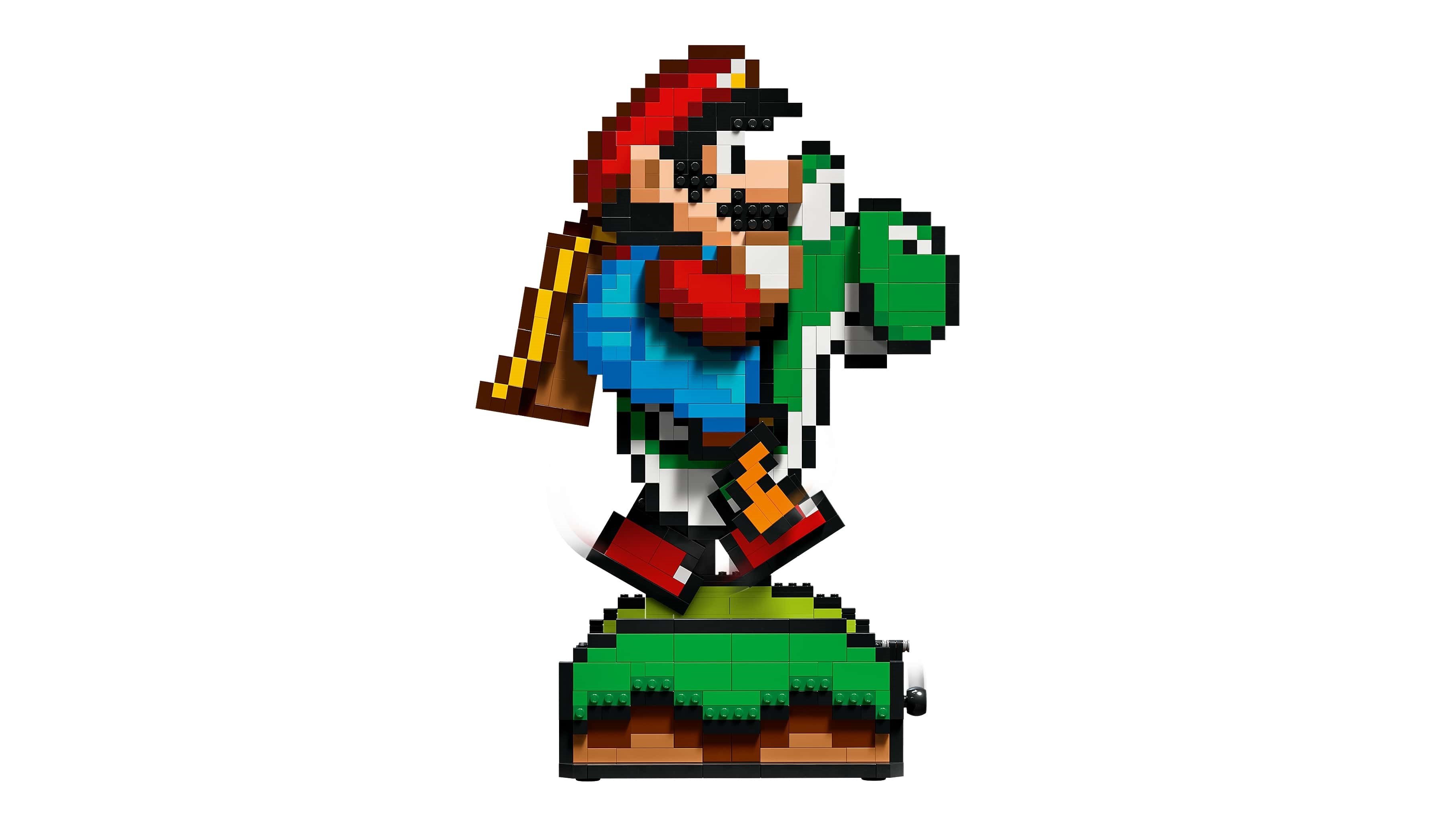 Super Mario World Mario y Yoshi Lego