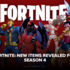 ¡Nuevos artículos confirmados para Fortnite: Temporada 4! Creo Gaming