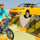 Accidentes de bicicleta cómicos en GTA 5 Online: ¡no puedo dejar de reír! Creo Gaming