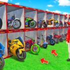 ¡ABRÍ CONTENEDORES DE MOTOCICLETAS AL AZAR EN GTA 5! Creo Gaming