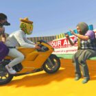 ¡Cuidado con la moto! Salvamos a una abuela asustada en GTA 5 Creo Gaming