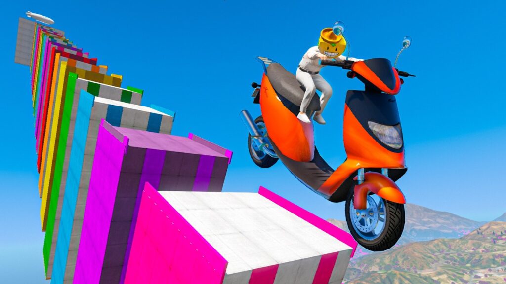 ¡La mega rampa más épica de GTA 5 Online que no te puedes perder ...