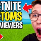 🔴EN VIVO - ¡PERSONALIZACIONES DE FORTNITE CONTIGO! ¡Únase a nosotros! Creo Gaming