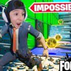 VIVIR ! - ¿Podré sobrevivir a esta IMPOSIBLE DEATHRUN? (Fortnite) Creo Gaming