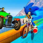 ¡Escapa o choca en tu bicicleta! Velocidad increíble en GTA 5 Creo Gaming