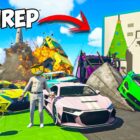 Cara a cara con autos aleatorios: ¡el último explota! - GTA 5 en línea Creo Gaming